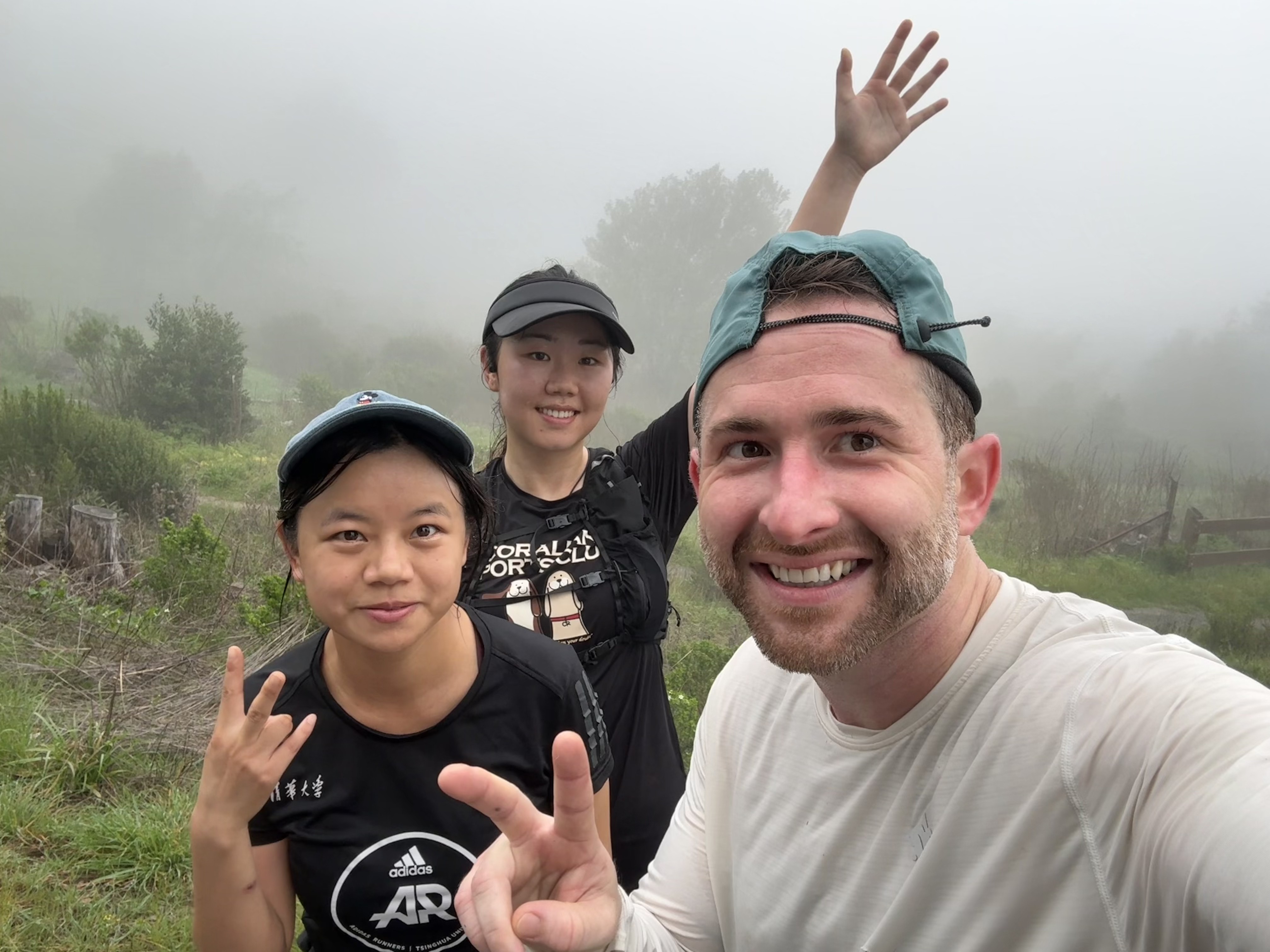 Members on a Tilden Park trail run